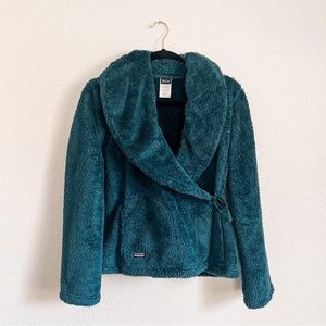Patagonia Shawl Teddy Wrap Jacket